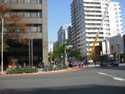 金座通り 人形町交差点
